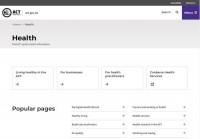 health.act.gov.au