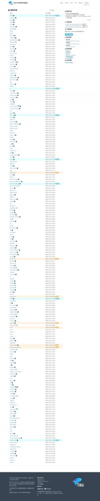清华大学开源软件镜像站