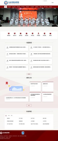 七台河职业学院智慧门户平台